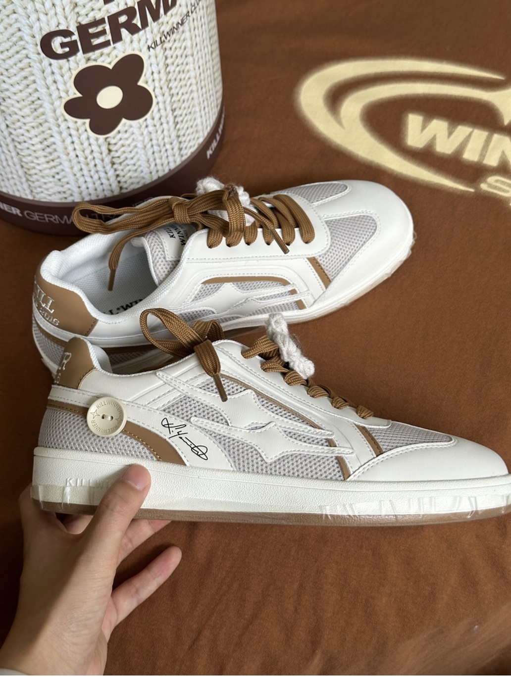 [預訂] Killwinner 德訓鞋 米啡
