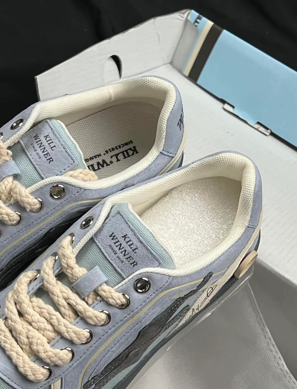 [預訂] Killwinner 德訓鞋 藍灰