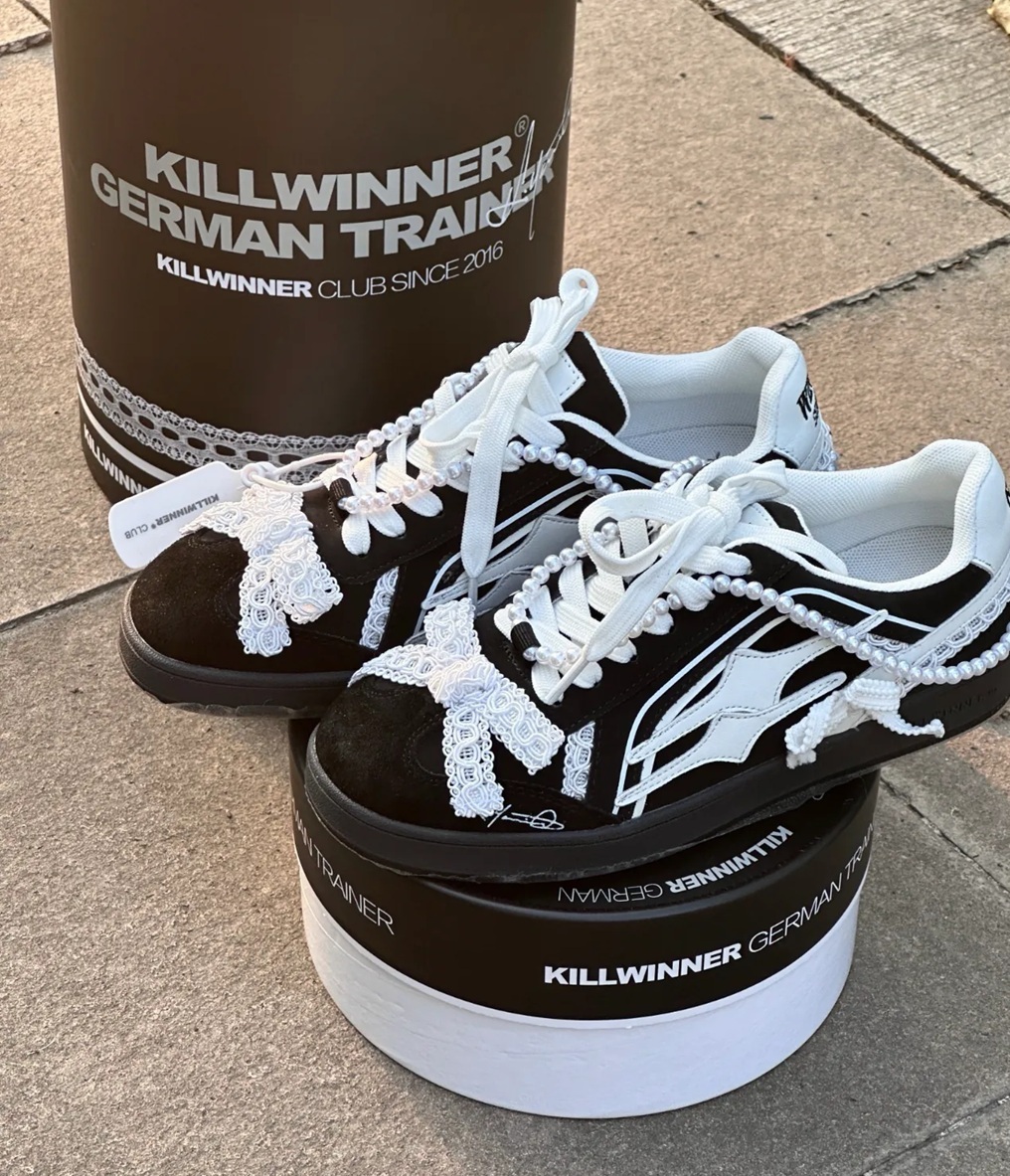 [預訂] Killwinner 德訓鞋 珍珠黑