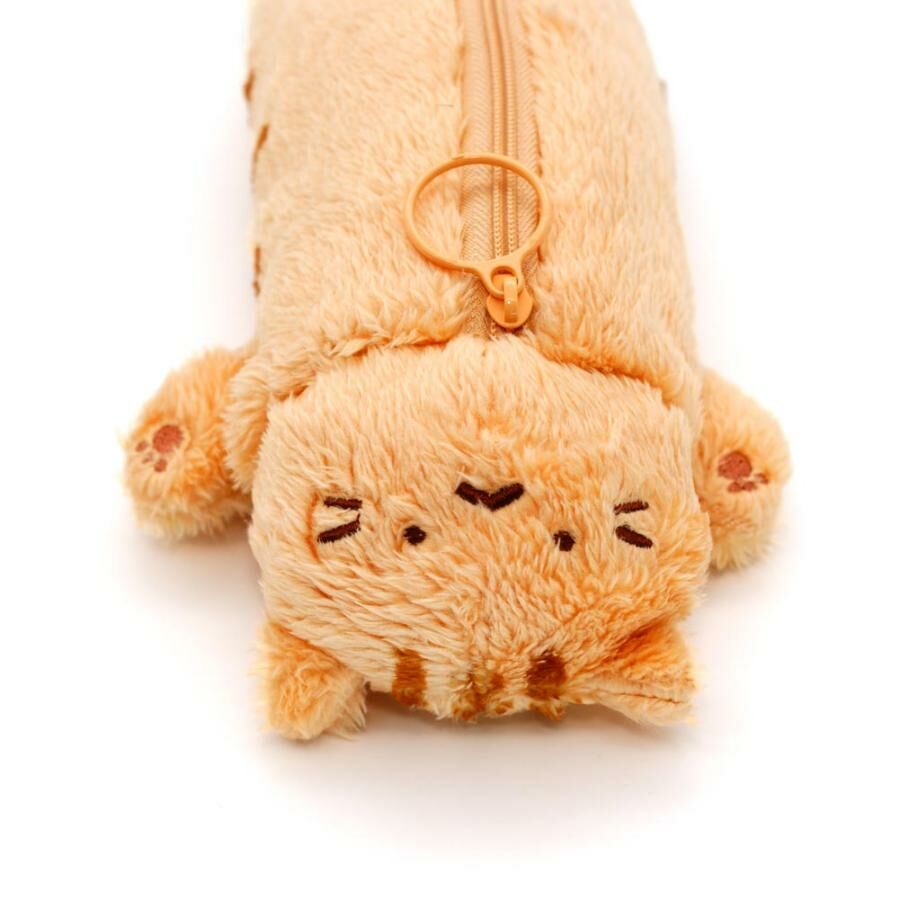 JP 可愛虎貓長條筆袋 1125