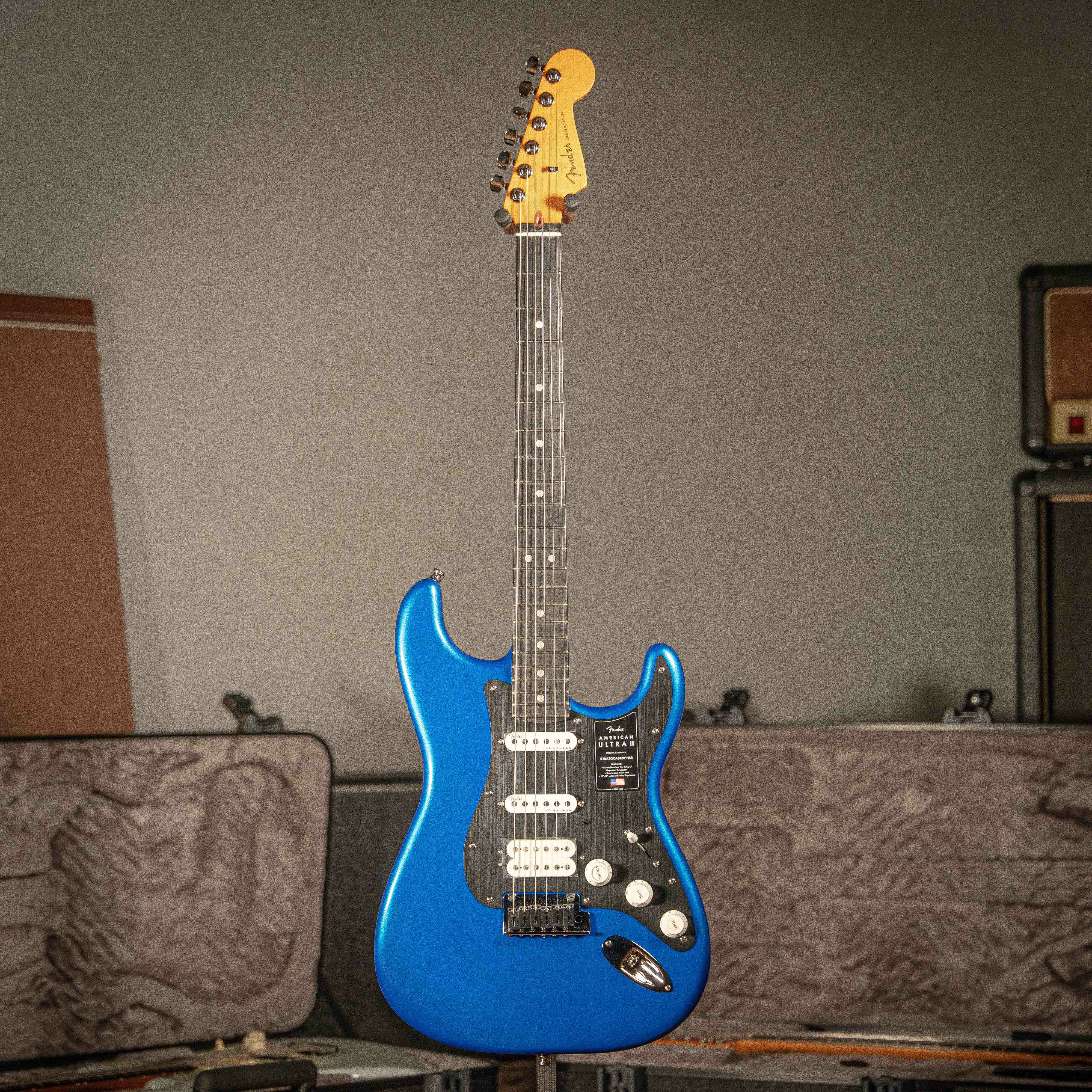 Fender USA Ultra II Stratocaster HSS Noble Blue 電吉他