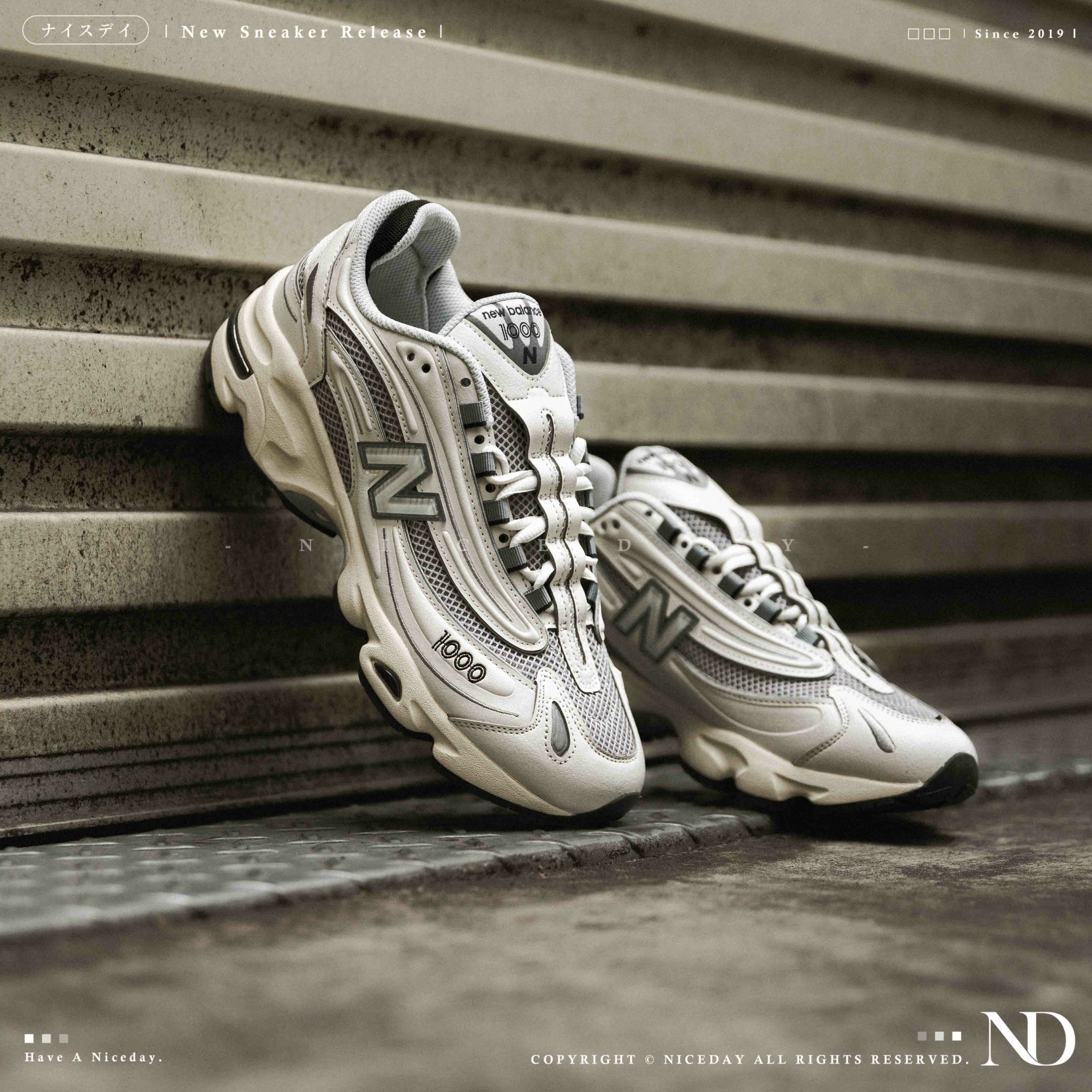 NICEDAY 現貨 New Balance 1000 Sea Salt 海鹽白 米白 海鹽 奶蓋 白 米色 男女鞋 M1000MEW