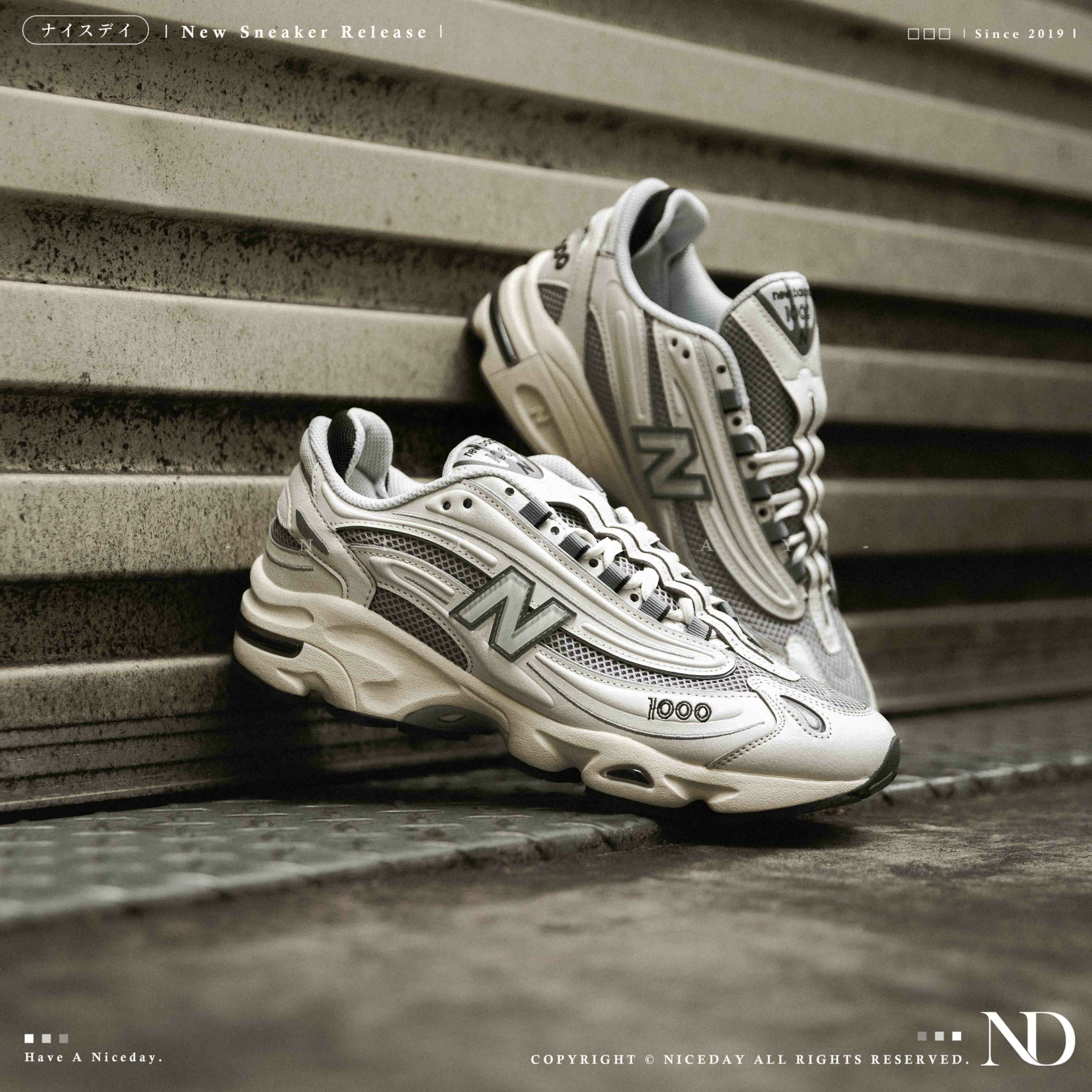 NICEDAY 現貨 New Balance 1000 Sea Salt 海鹽白 米白 海鹽 奶蓋 白 米色 男女鞋 M1000MEW