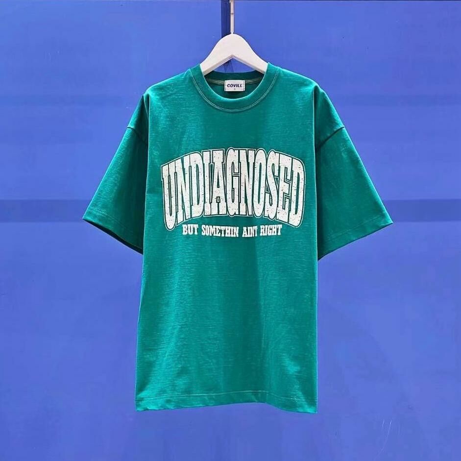 OverSize英文字短袖Tee COVILL-178T