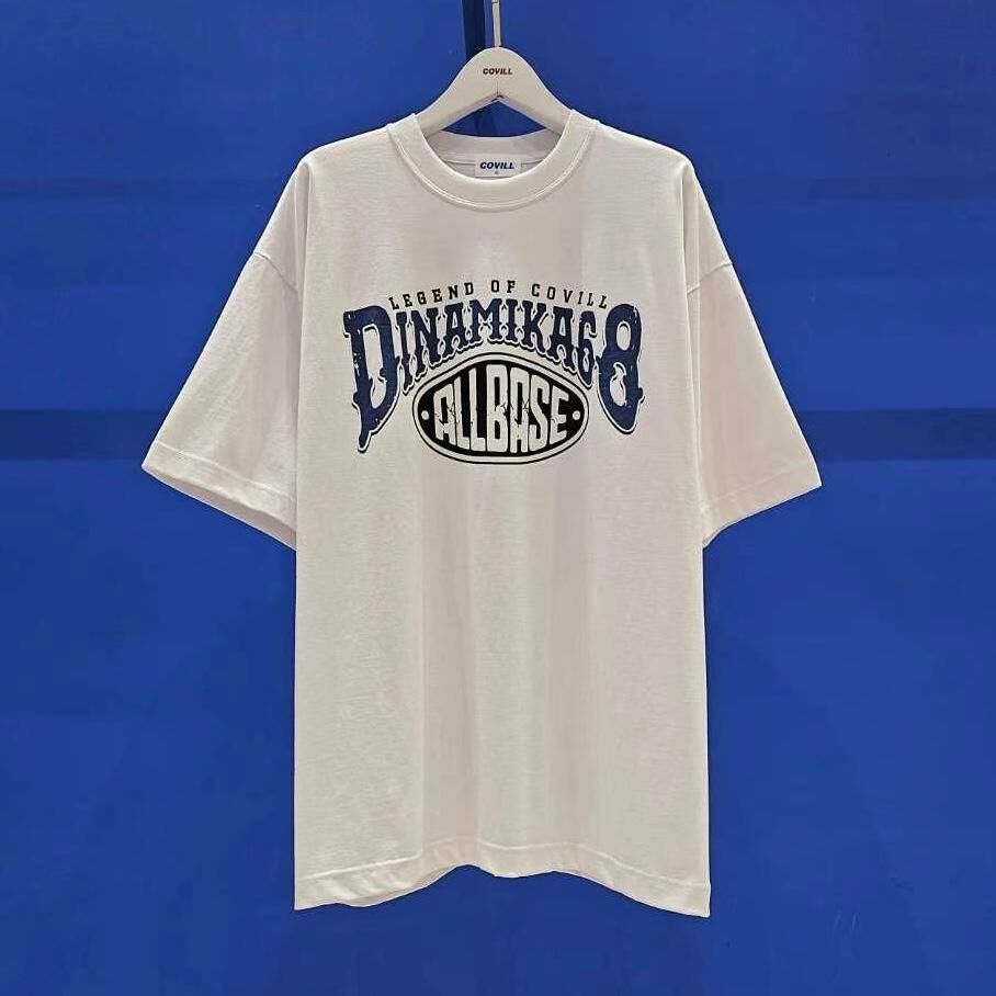 OverSize英文字短袖Tee COVILL-179T