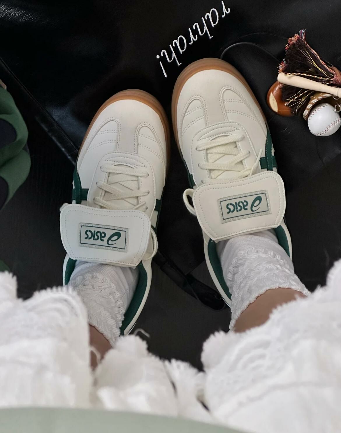 【Asics】アシックス★AARON 2.0 CREAM GREEN 送料/関税込み Asics Aaron 2.0 Cream Green | Loftygoods