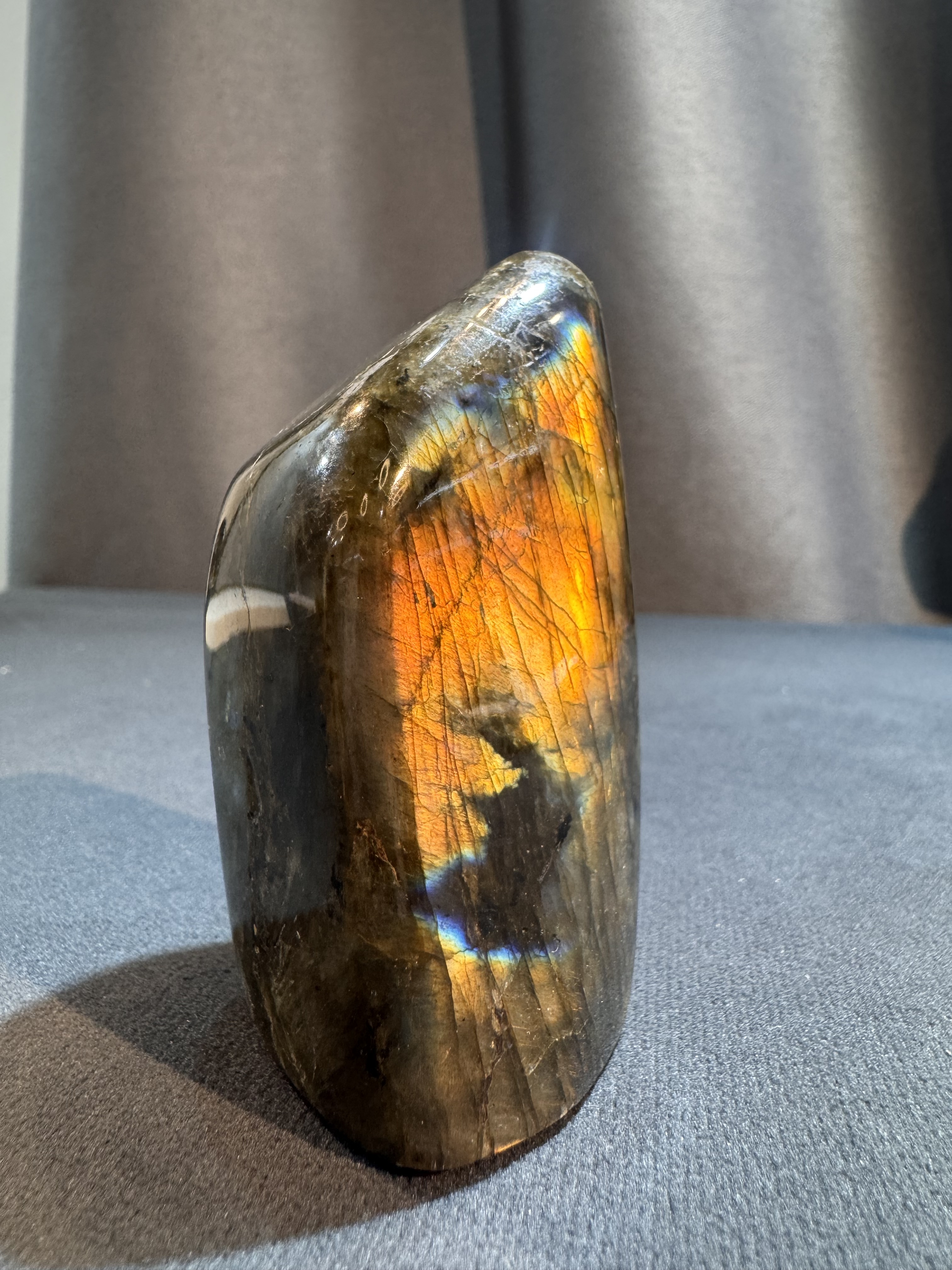 拉長石擺件 8023