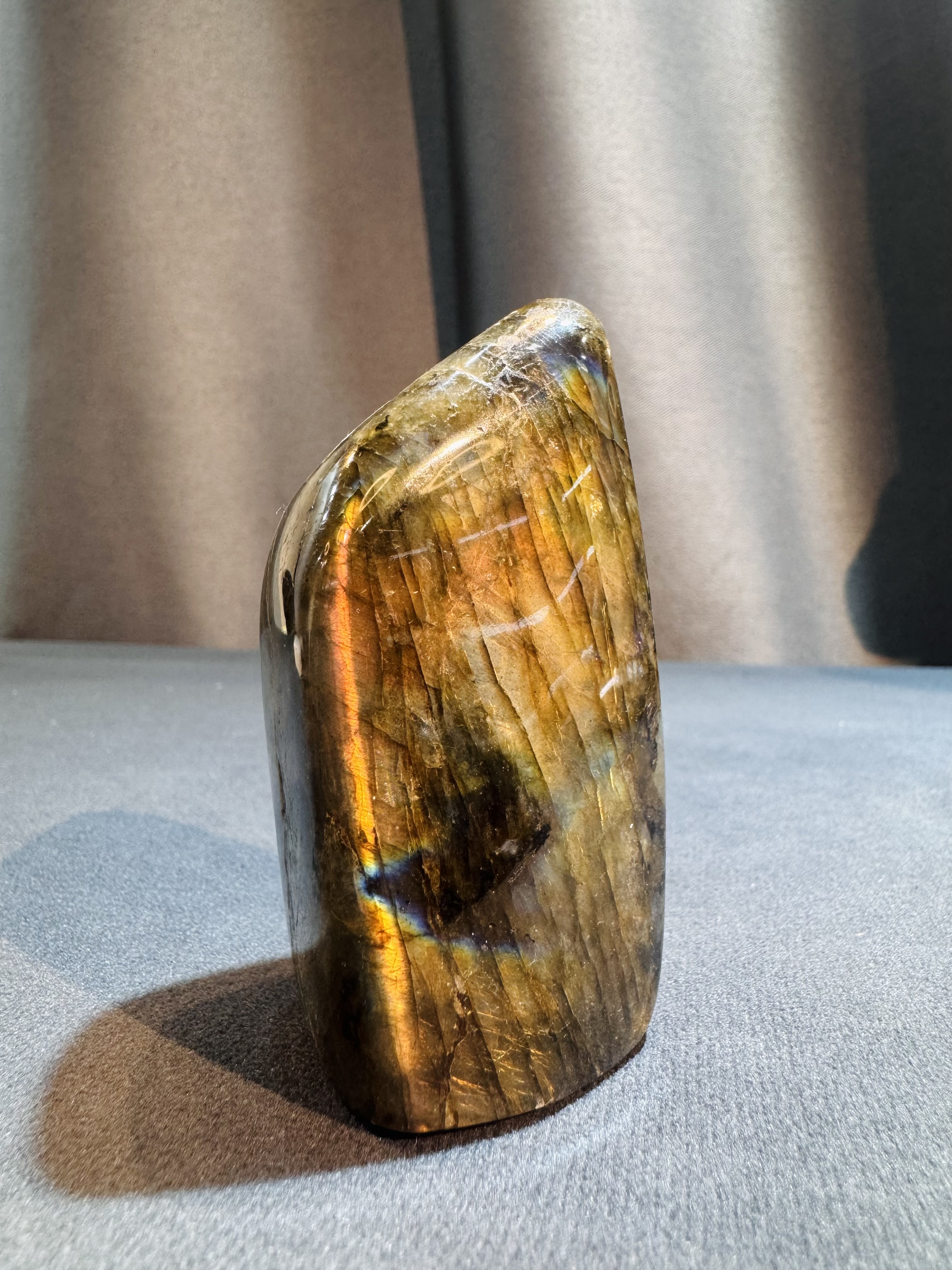 拉長石擺件 8023