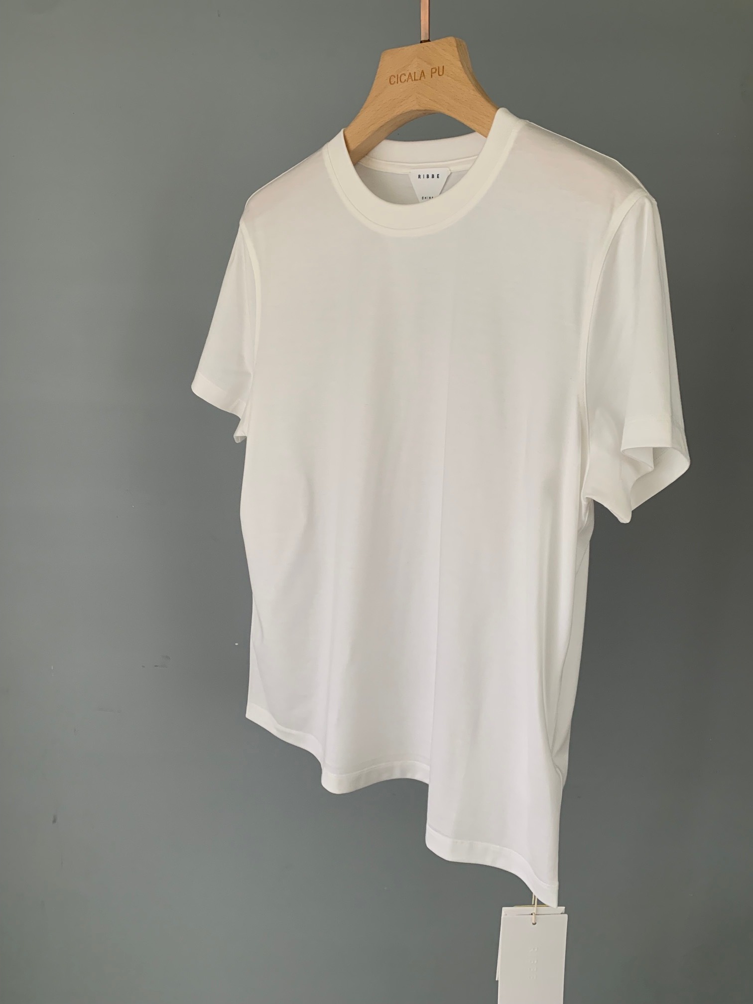 進口pima 棉 圓領薄款Ｔ