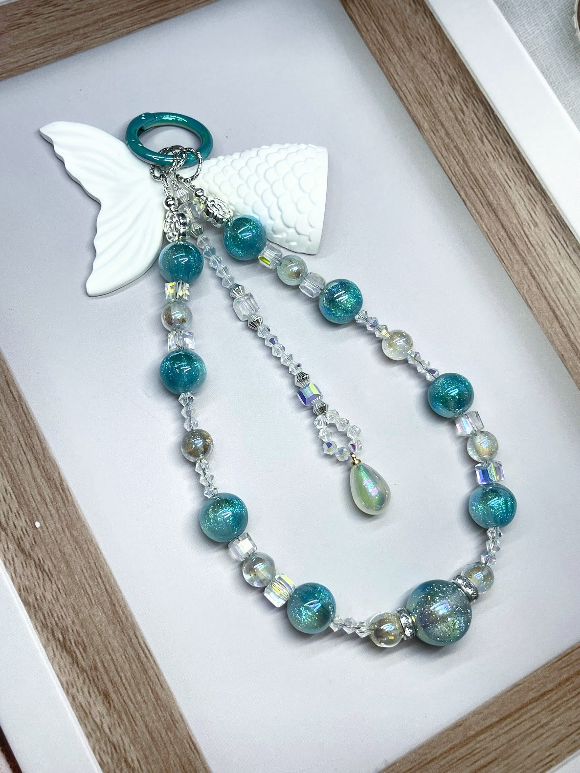 🌟高貴藍調🌟手工串珠掛飾