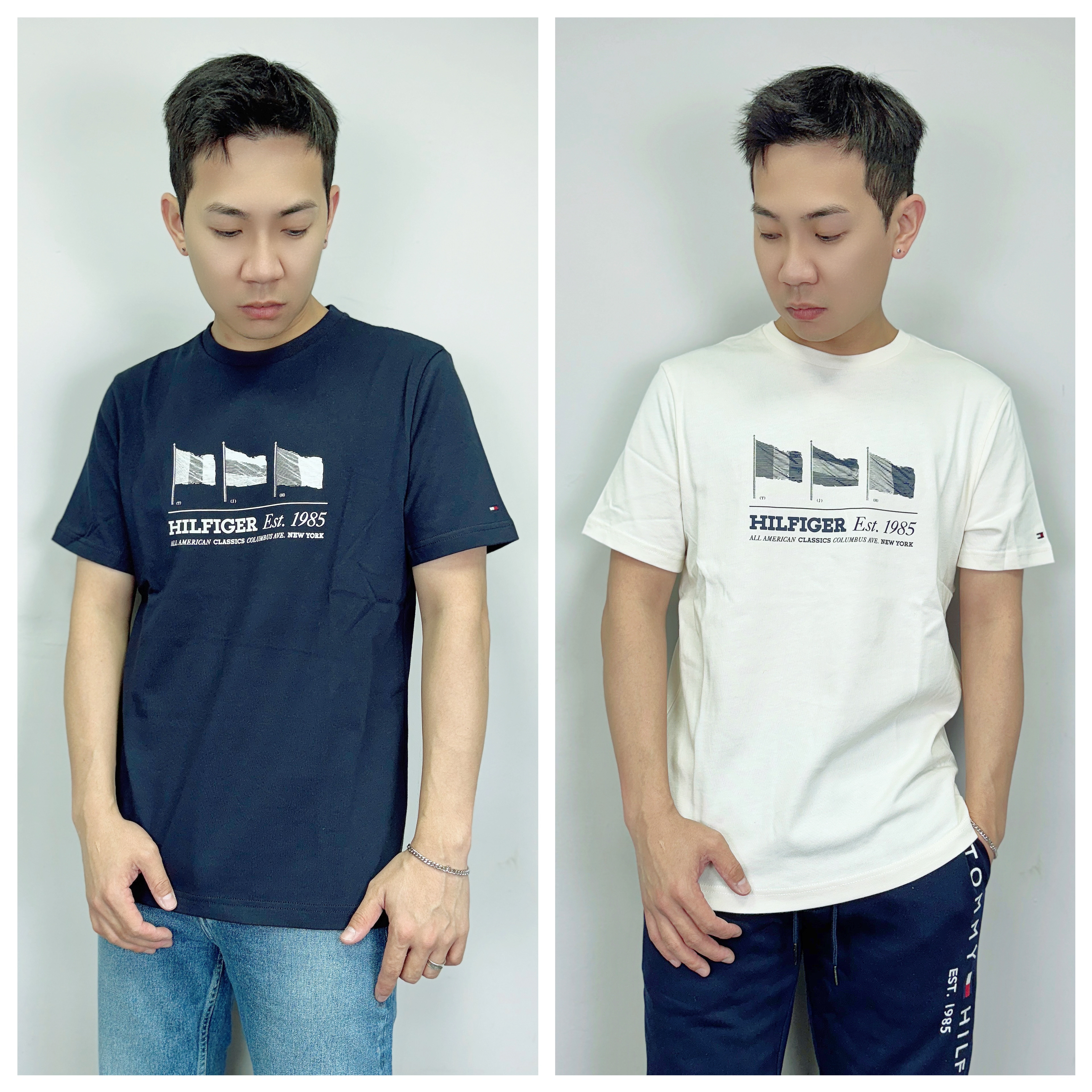 Tommy Hilfiger 旗幟字母 短袖上衣 短T