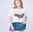 [K] MARDI TSHIRT DDANJI,IVORY PINK, KMD76 (KMD76)