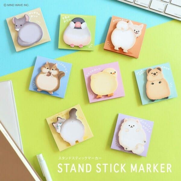 文鳥肚子 30枚便利貼 memo｜日本 Mind Wave