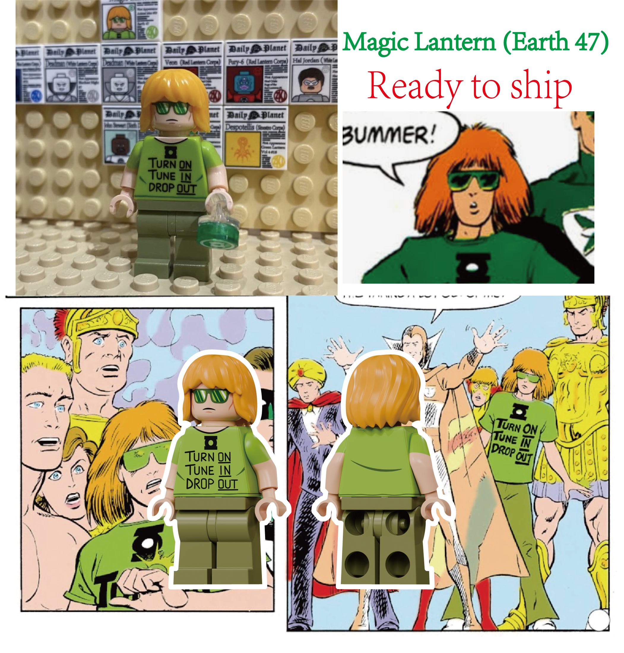 【ZKJ.Brick】綠燈軍團-魔燈