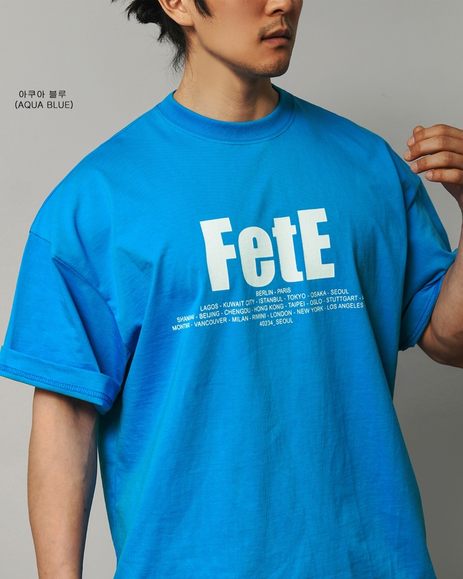 FETE 休閒短袖 T 卹