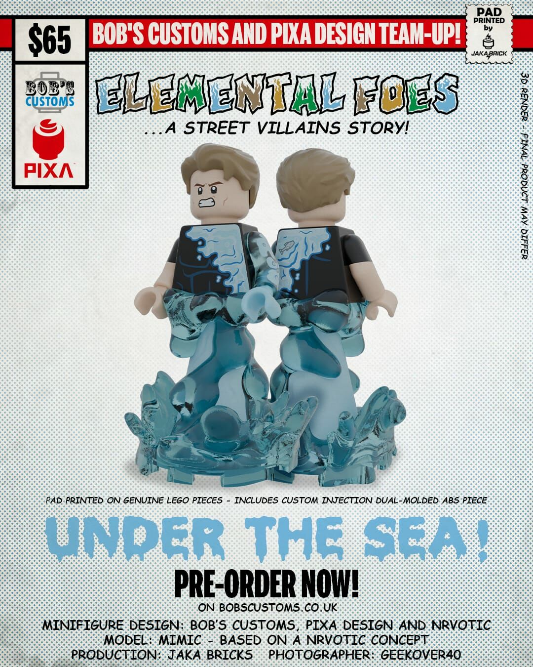 【Bob's Customs X Pixa】海底世界