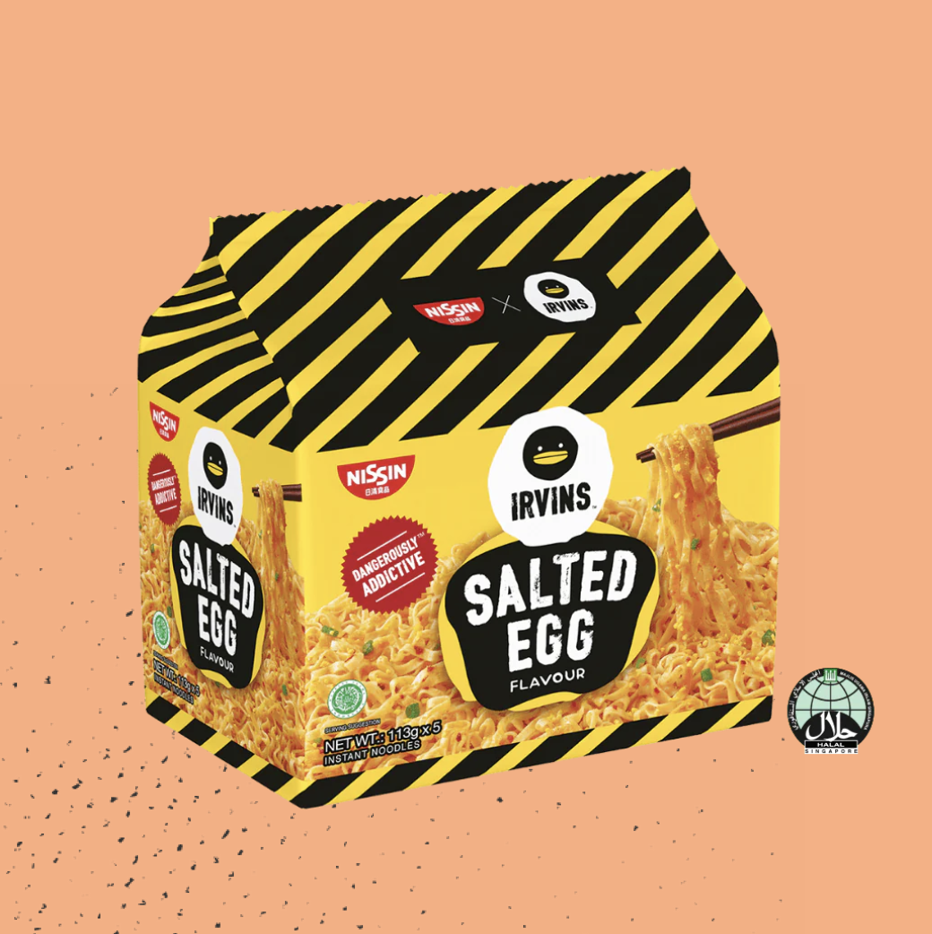 Nissin x Irvins 鹹蛋即食麵