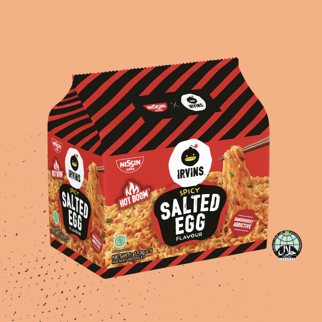 Nissin x Irvins 香辣鹹蛋即食麵