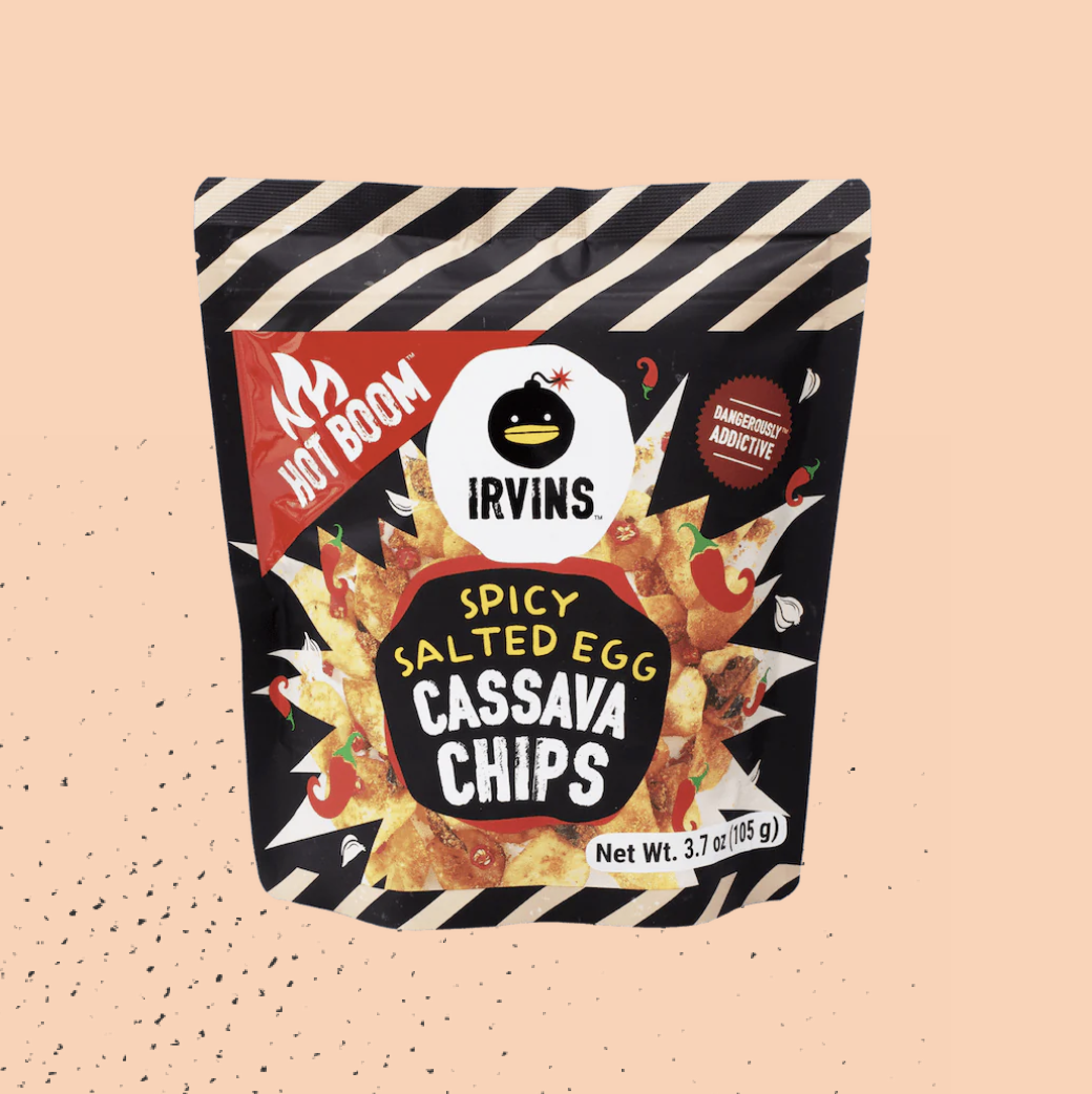 Irvins 香辣鹹蛋木薯片