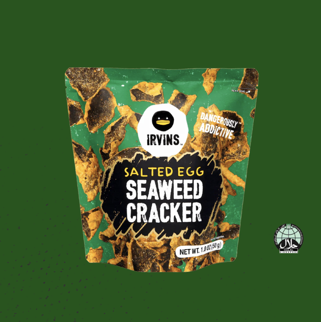 Irvins Salted Egg Seaweed Cracker