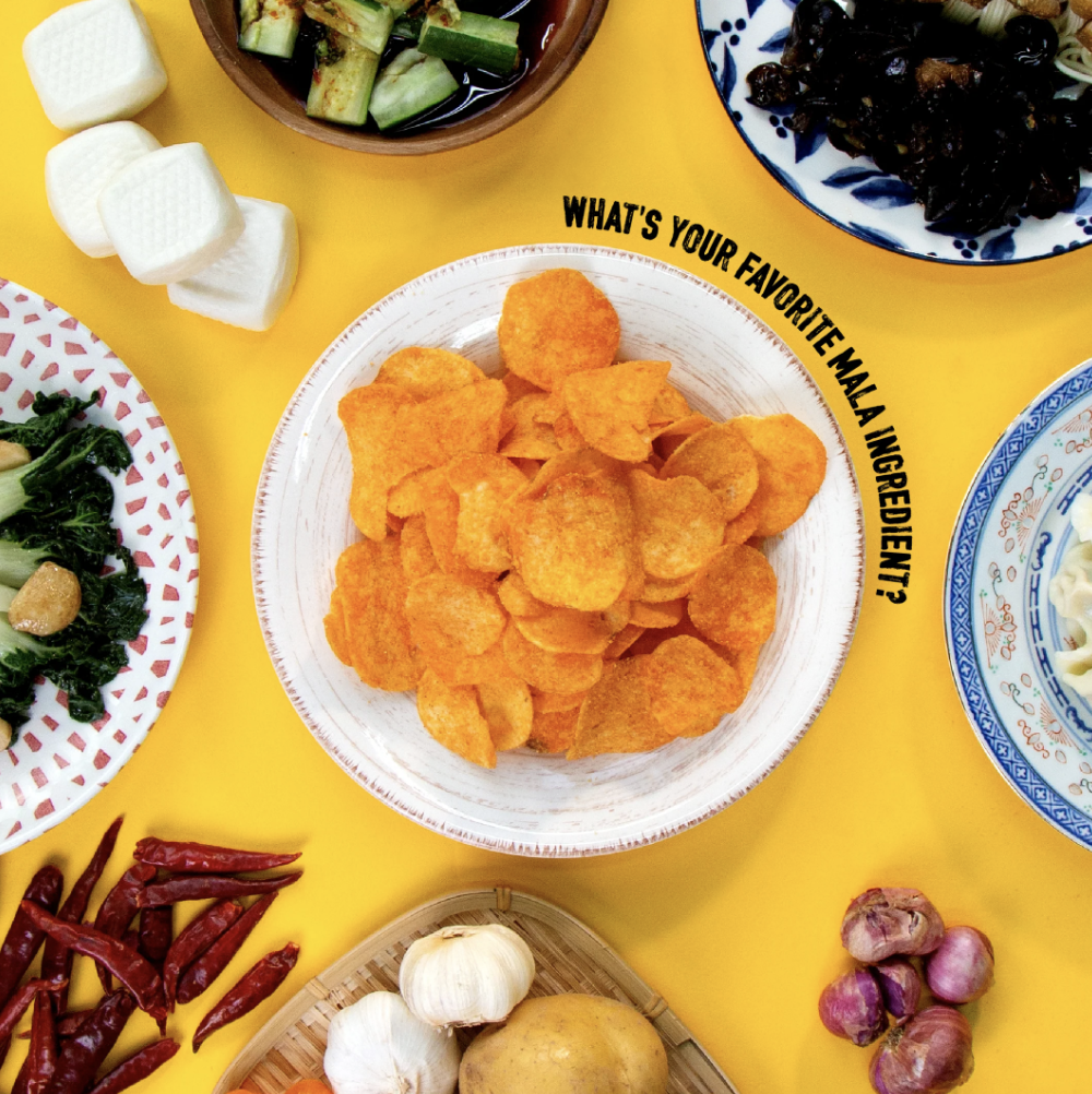 Irvins Salted Egg Mala Flavoured Potato Chips