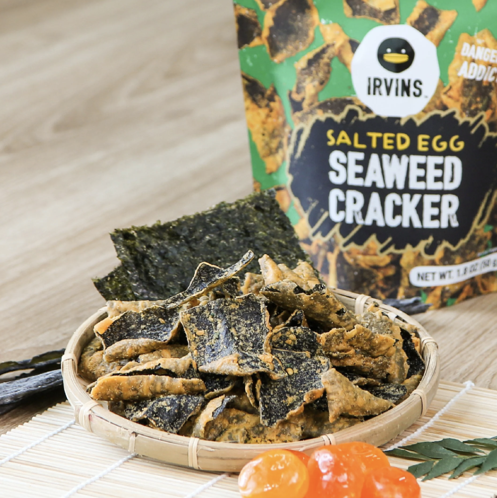 Irvins Salted Egg Seaweed Cracker