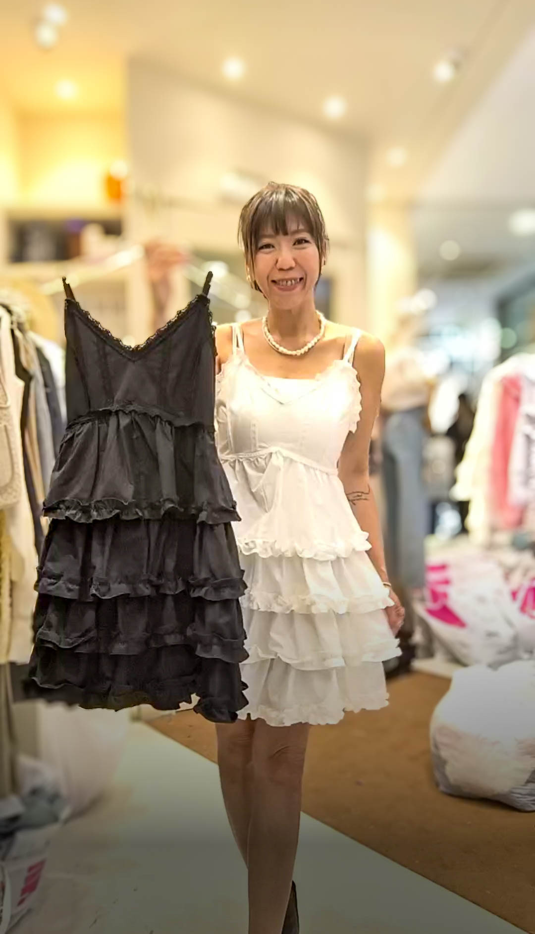 PM_K2199  ▶️細肩帶千層裙洋裝 👉B:86cm W:64cm H:120cm L:79cm👈