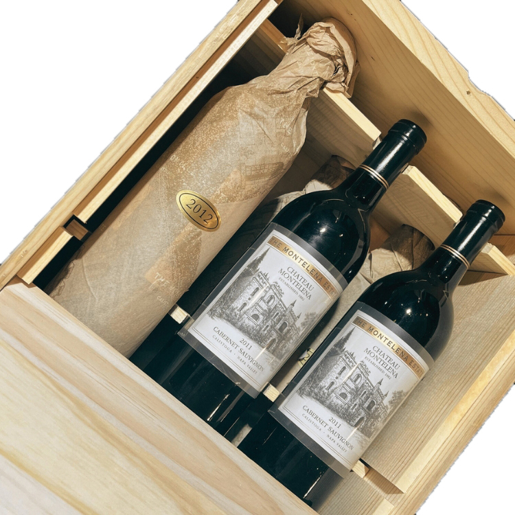 Chateau Montelena Estate Cabernet Sauvignon Vertical Tasting Box (2 bottles of Vintage 2011, 2012,2013)