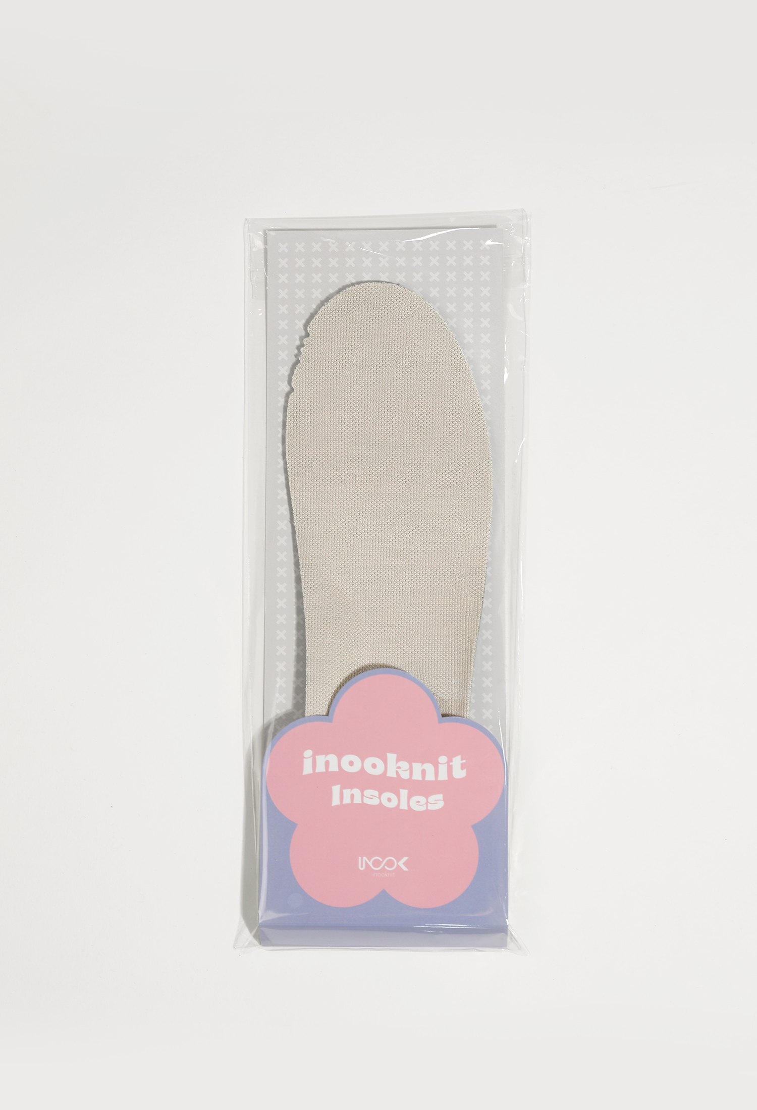 天絲圓頭厚底鞋墊