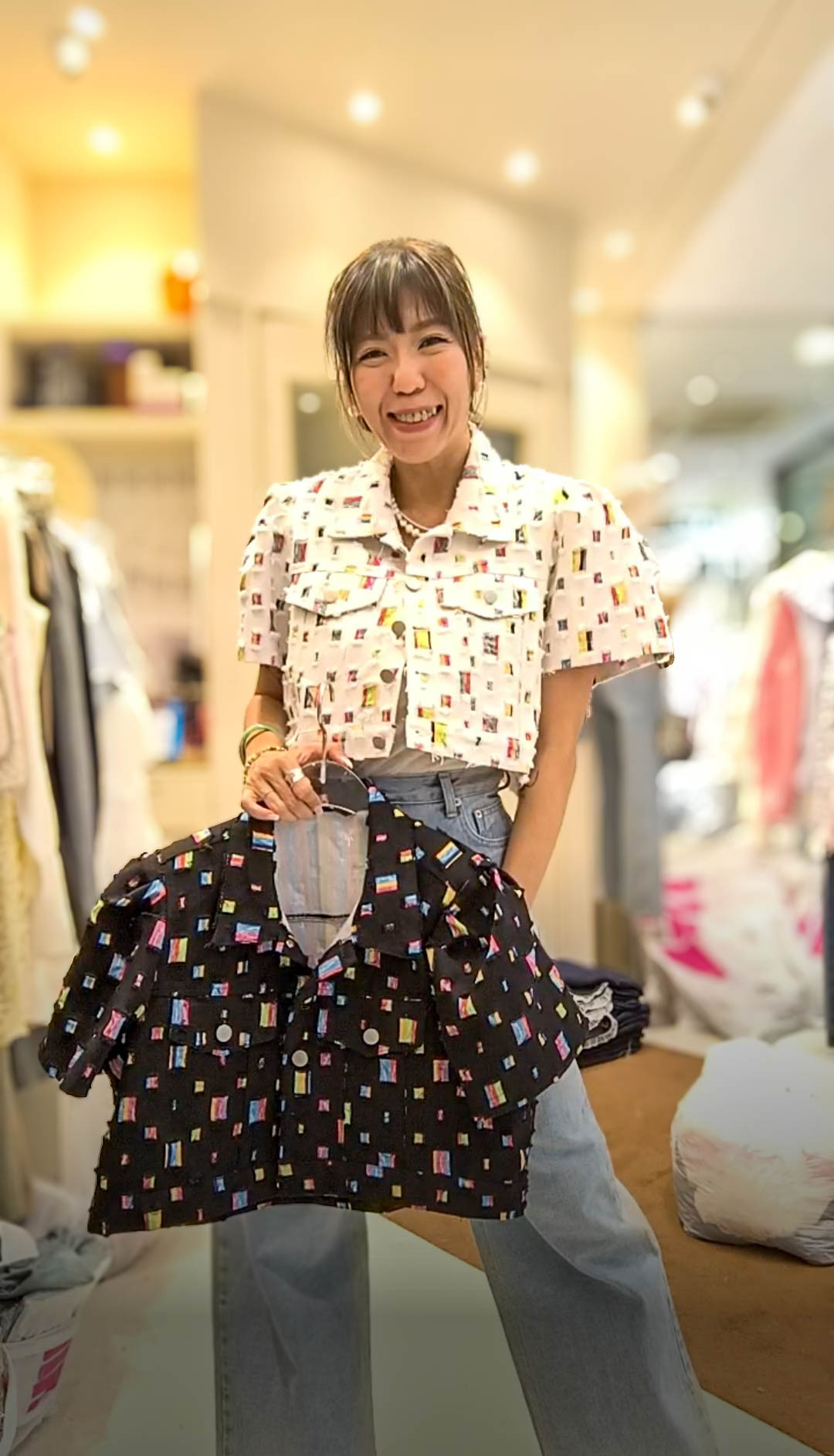 PM_K2113  ▶️牛仔外套 👉B:108cm L:41cm👈
