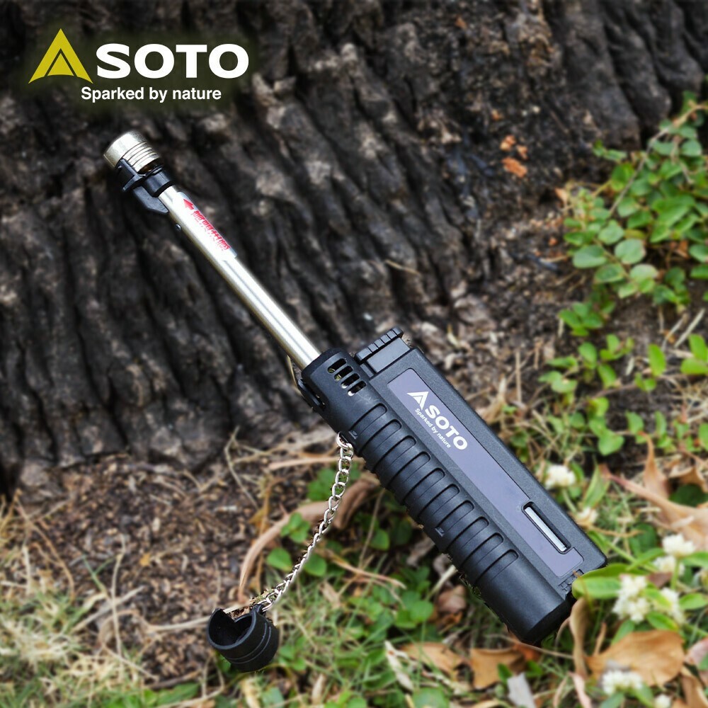 日本SOTO 伸縮防風點火器(黑色) ST-480CBKEXP
