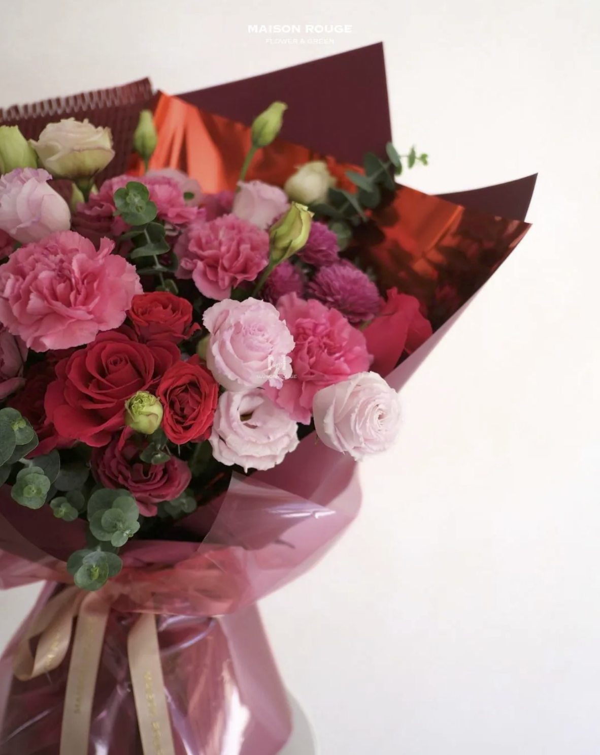 貳樓有花・紅花束