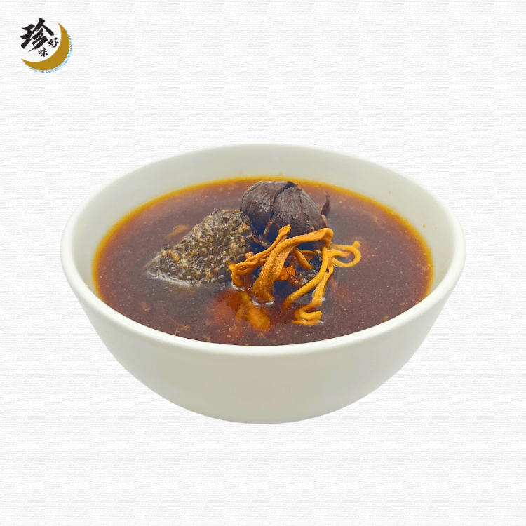 【即飲湯】黑蒜烏雞蟲草花補腎湯