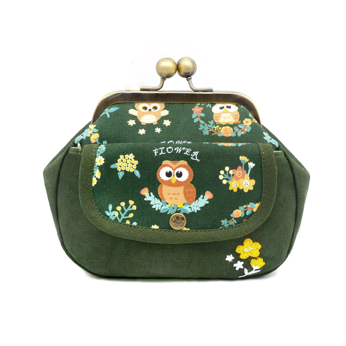 14公分梯形口金(鎖螺絲款)【贈梯形口金袋蓋口袋包紙型】