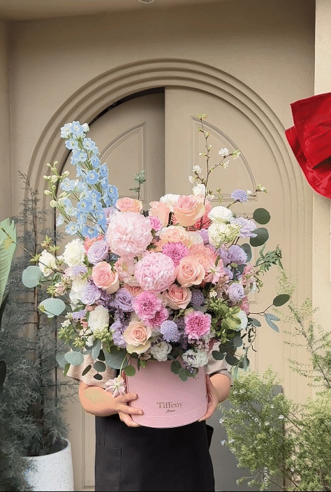 蝴蝶也為您傾倒 鮮花盆