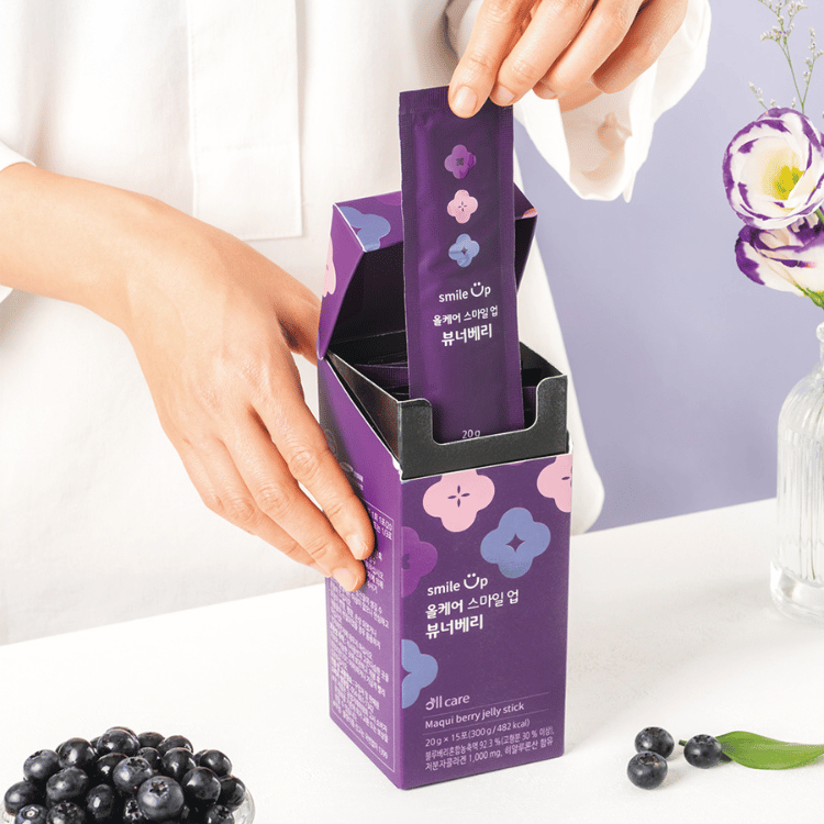 Smile Up 雜莓骨膠原啫喱 (20g x 15條)