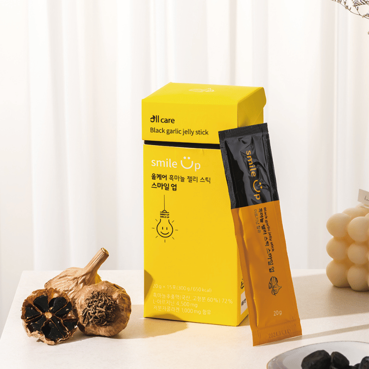 Smile Up 黑蒜骨膠原啫喱 (20g x 15條)