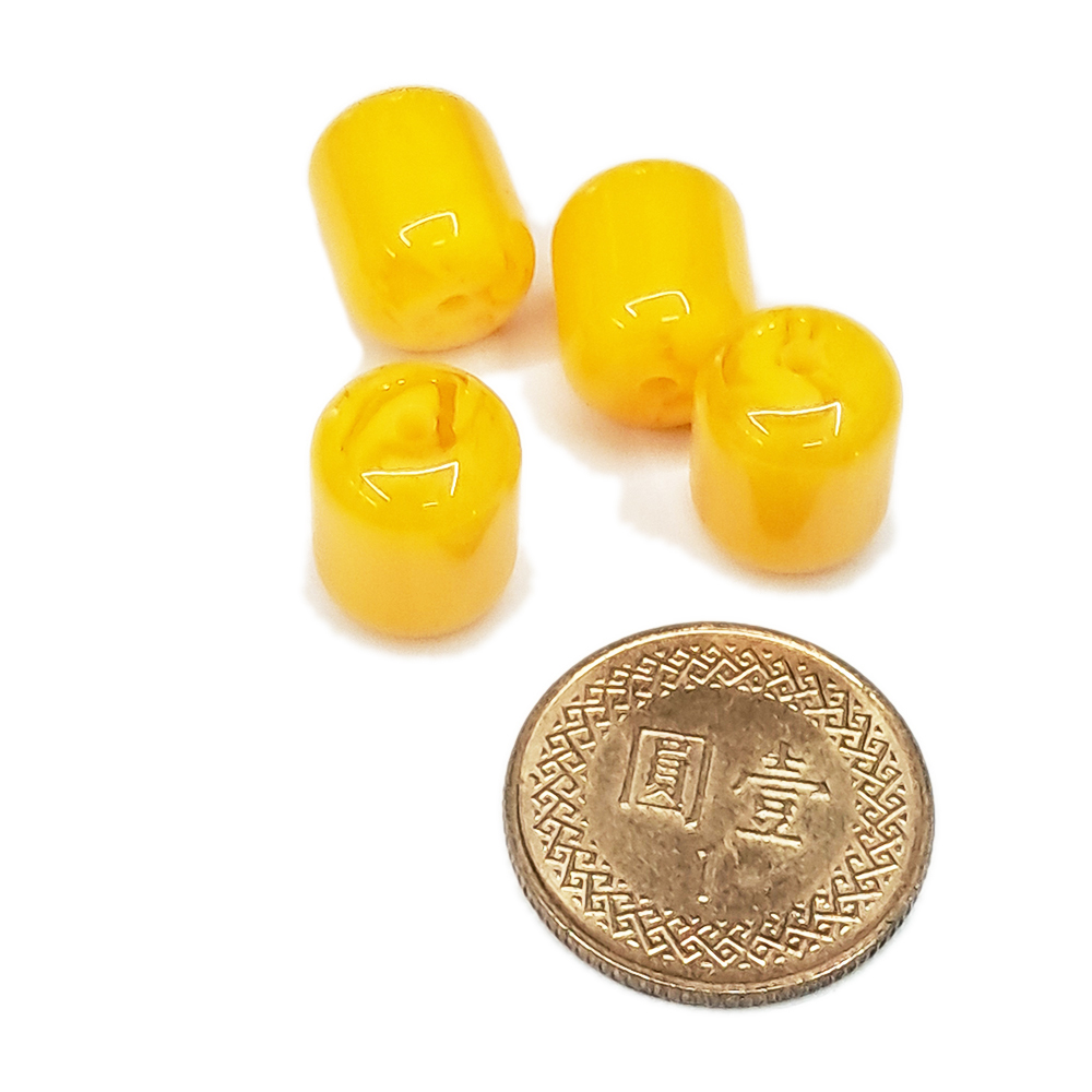 蜜納 桶珠 1*1.2公分2顆【十方】141631