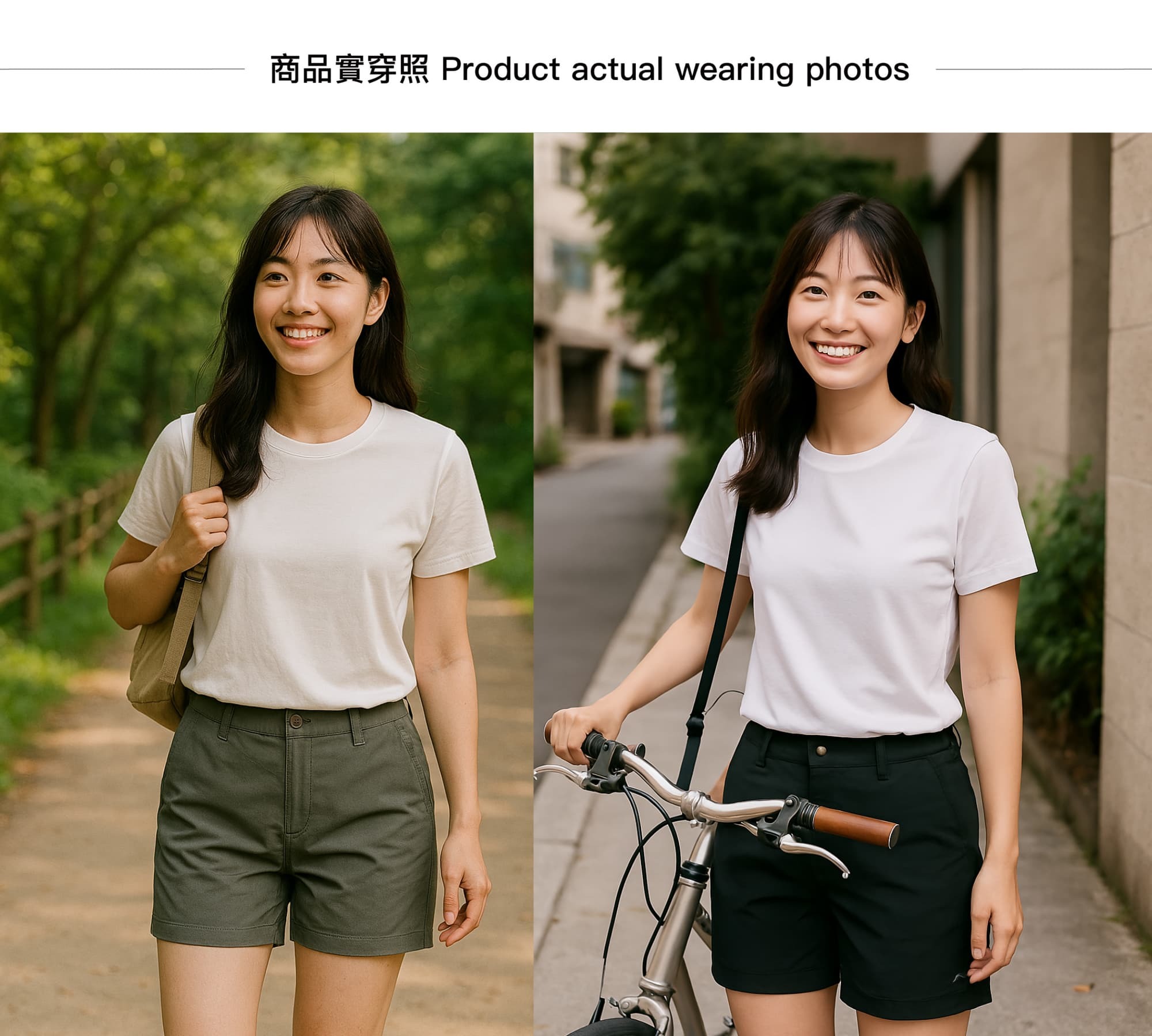 透氣快乾・城市探索機能短褲