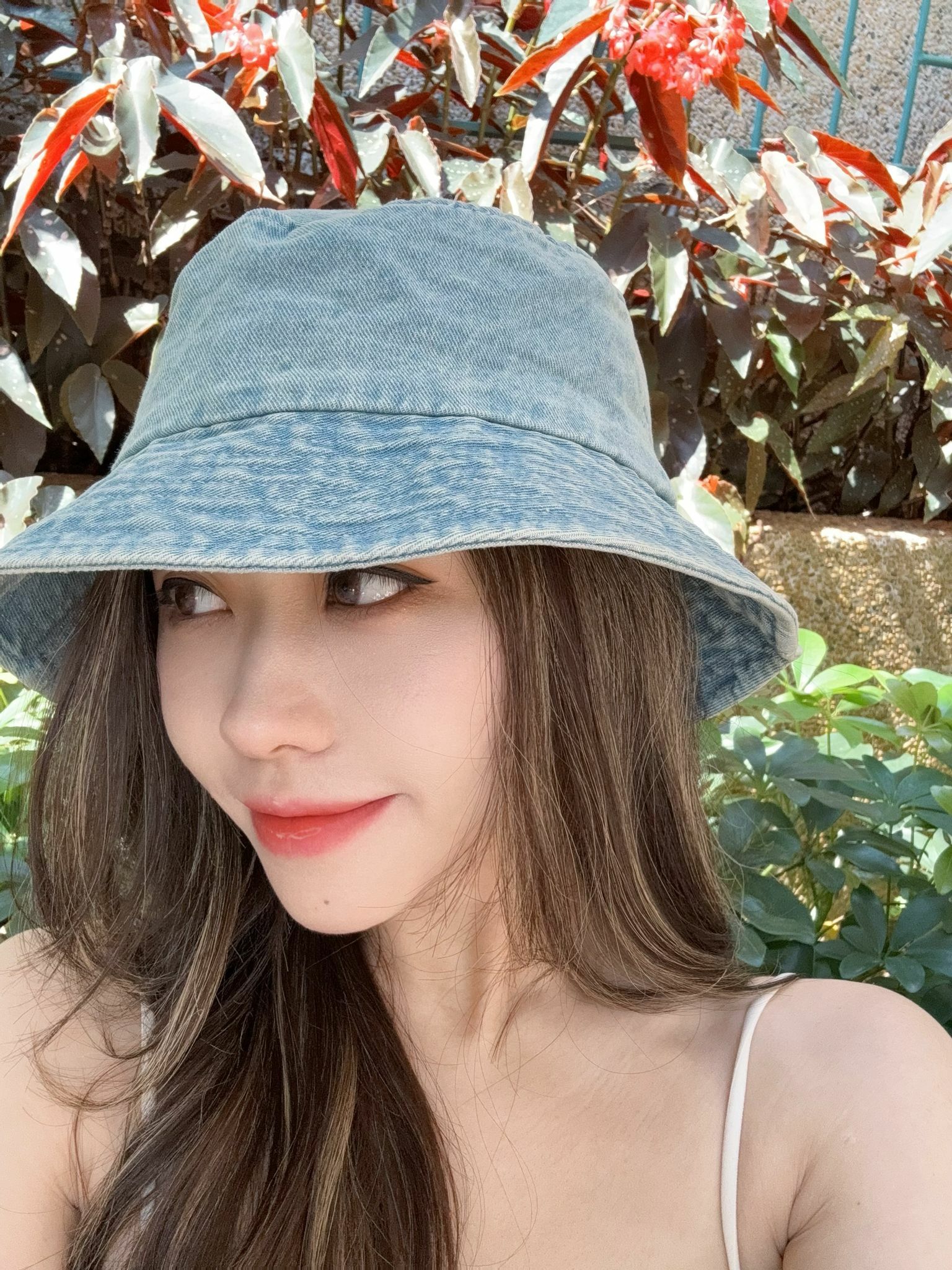 HAT#7051🤍大臉顯細牛仔帽