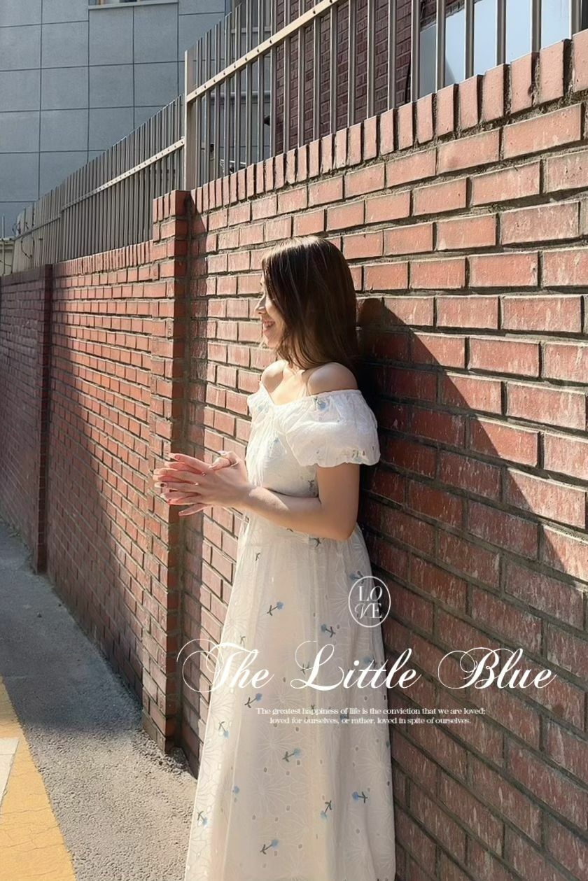 OP#7019🤍The Little Blue Dress