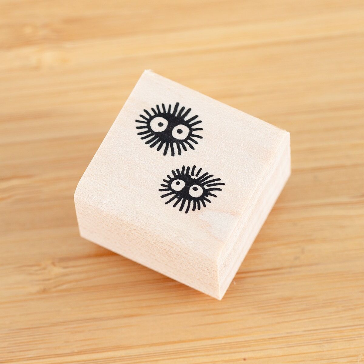 印章和風束袋組 龍貓 小黑炭