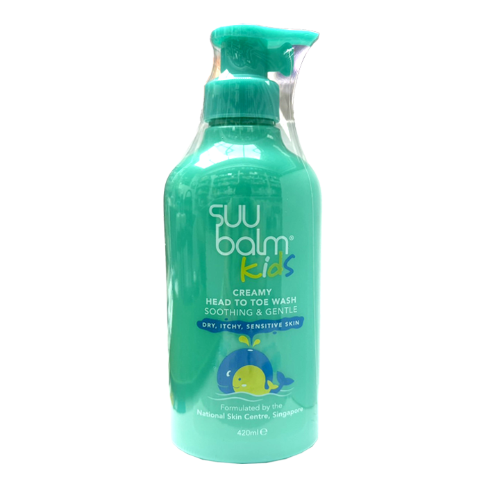 Suu Balm速膚寧 潔膚乳  滋潤型(孩童適用)  420ml