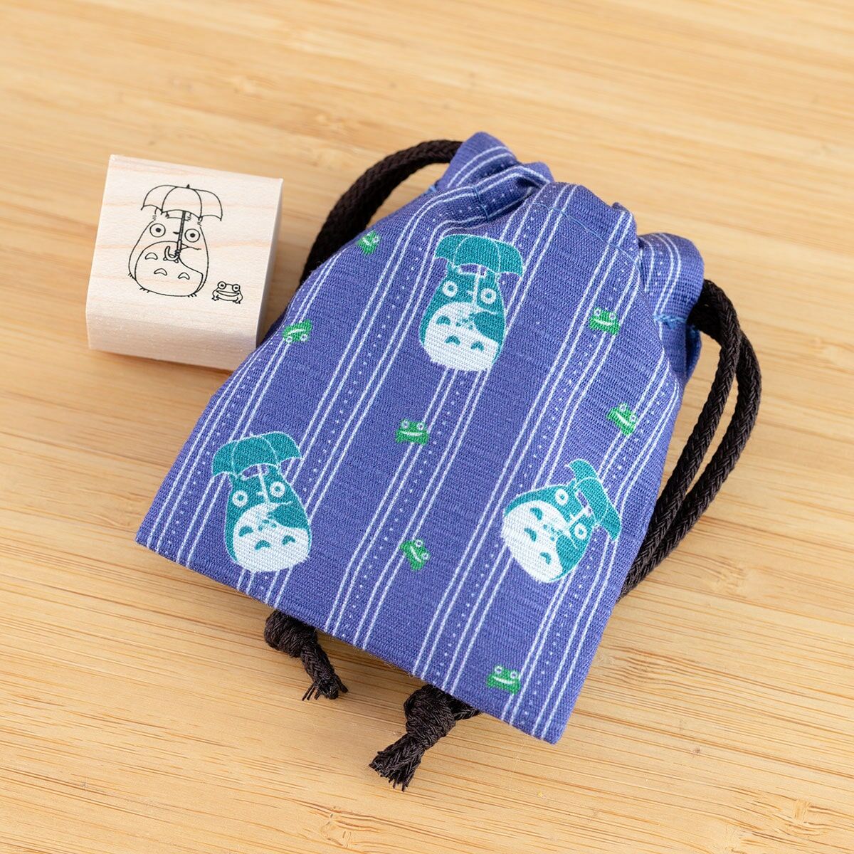 印章和風束袋組 龍貓 龍貓和青蛙