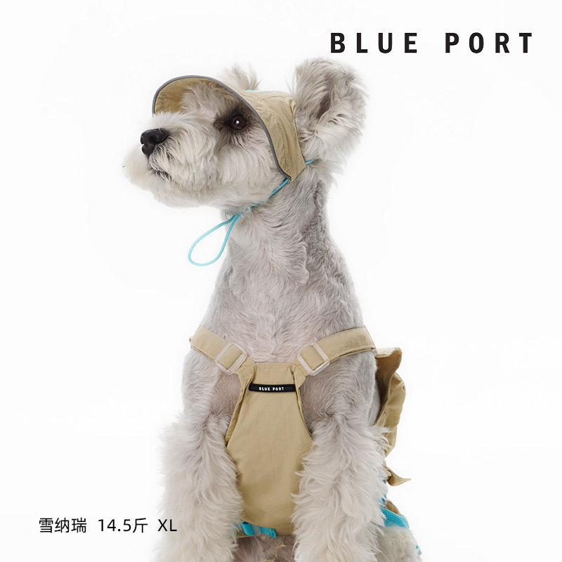 Blue Port - BP防曬工裝馬甲 - 卡其色 【狂寵獨家色】