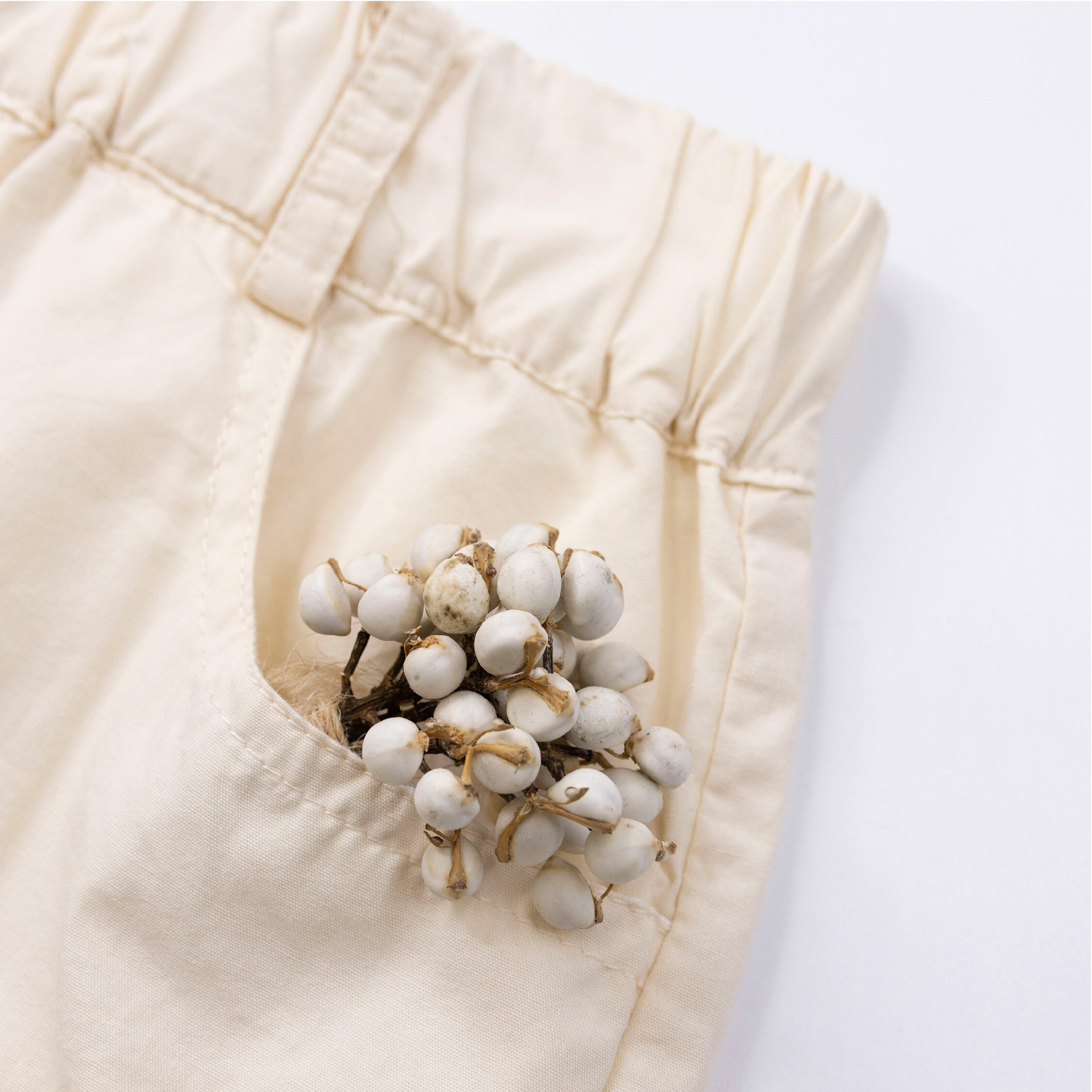 質感特殊紋理車縫休閒褲 (H50155)