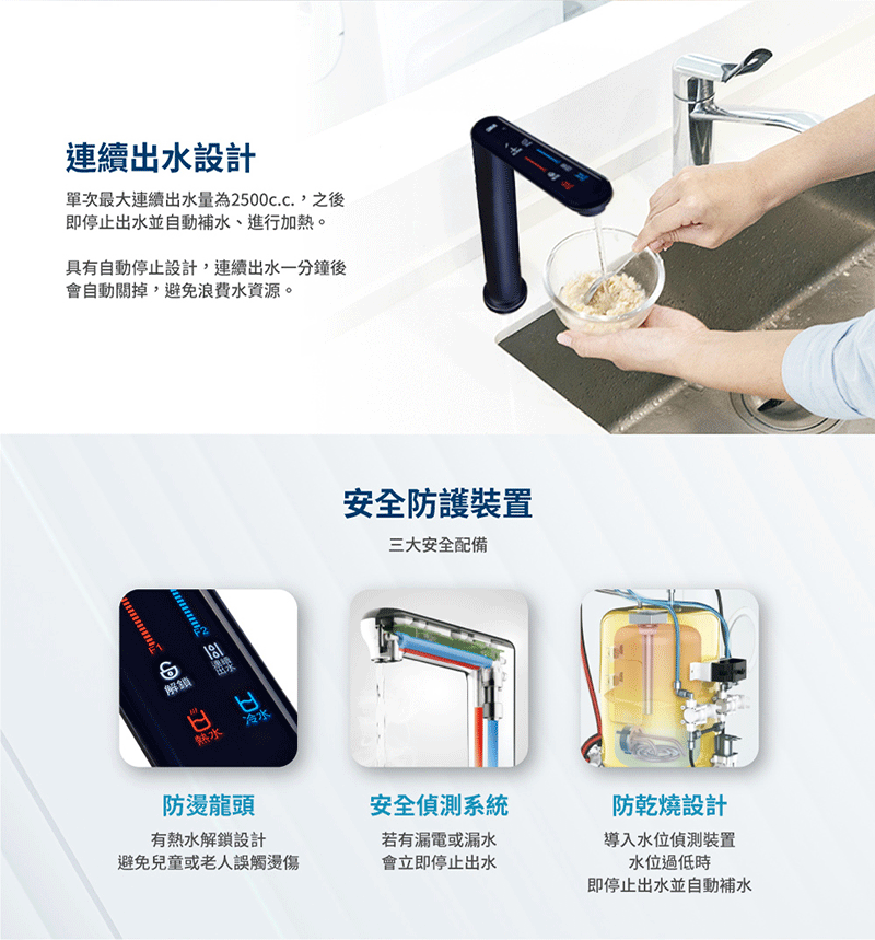 【3M】HEAT3000 廚下型觸控式熱飲機