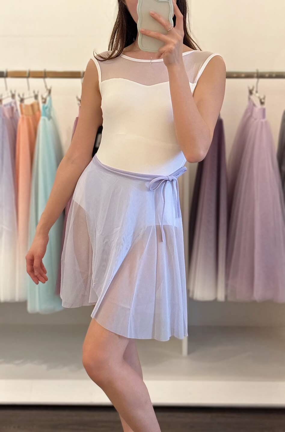 俄羅斯 Grishko【GR-06017 綁帶紗裙】