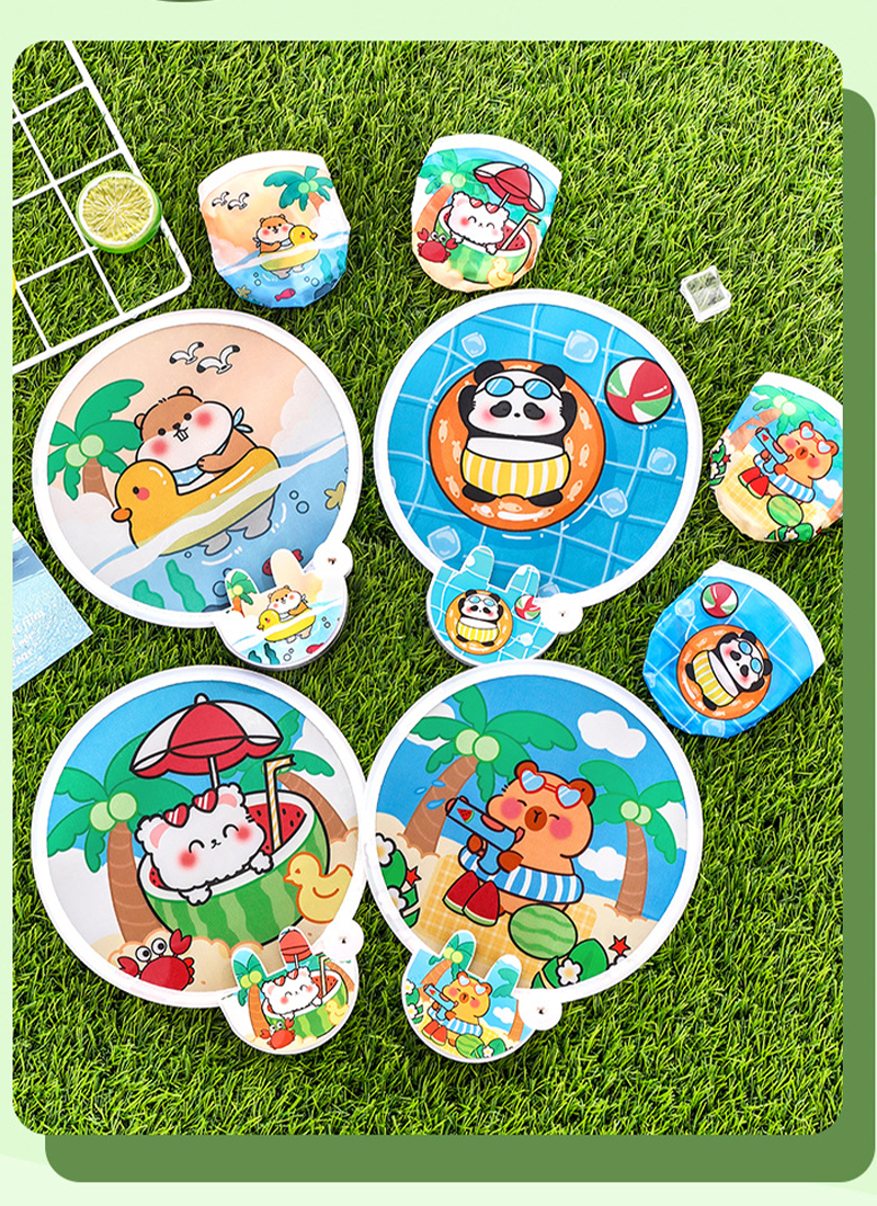 卡通便攜口袋折疊扇 A1781