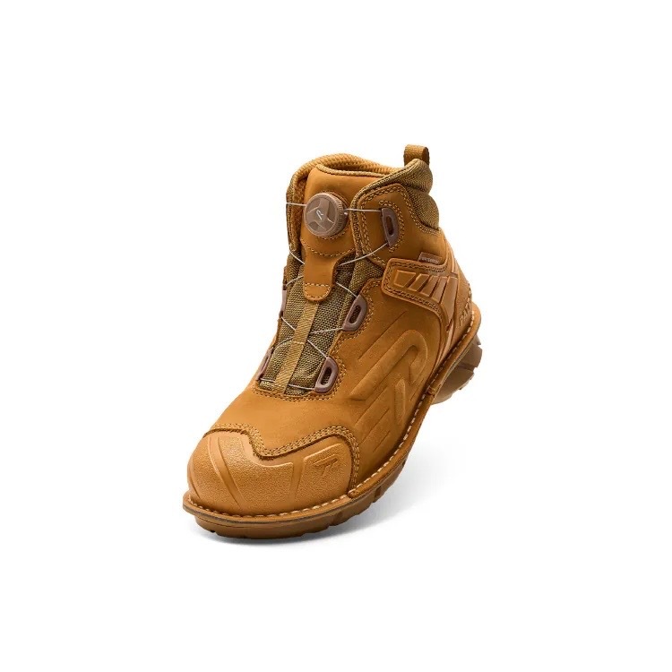 PATRONI 戰神靴 SF2307BRN SD防水快旋鈕抗靜電安全鞋